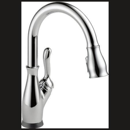 Leland Single Handle Pull-Down Kitchen Faucet with Touch2O and ShieldSpray Technologies -  DELTA, 9178T-DST